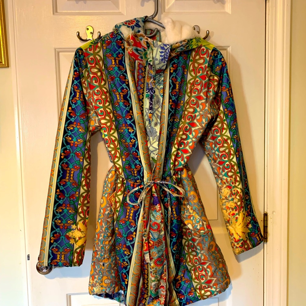 Beautiful Johnny Was jacket. Good for mildly cold temp. Excellent condition!